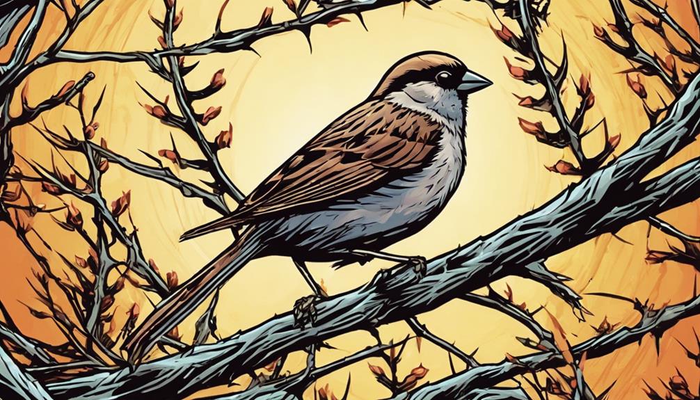 symbolic sparrows in bible