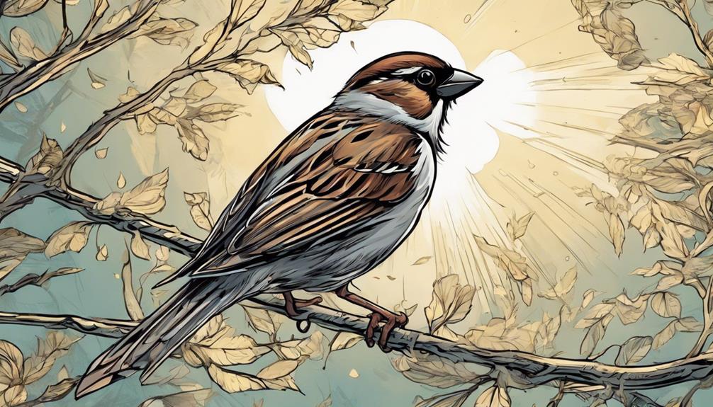 symbolism of sparrows discussed