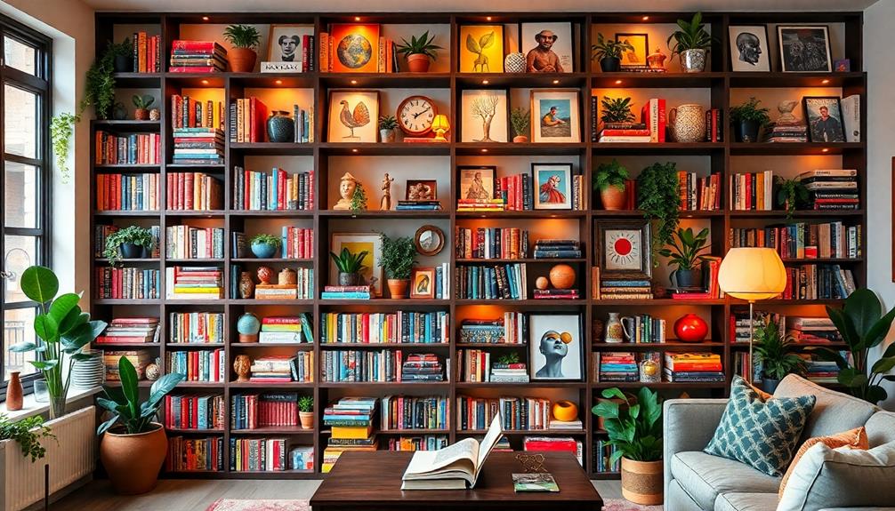 artistic bookshelf transformations ideas