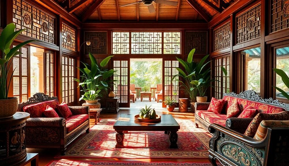 exotic indonesian interior design