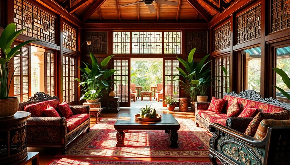 exotic indonesian interior design