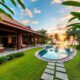 luxurious balinese style home