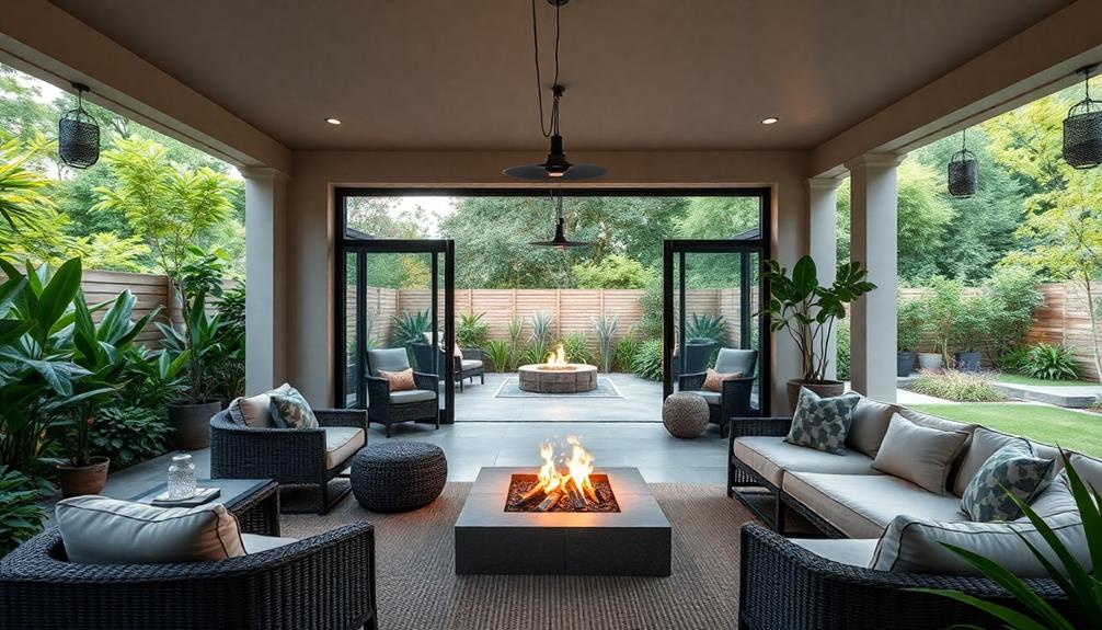 seamless outdoor space design