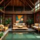 serene balinese interior design