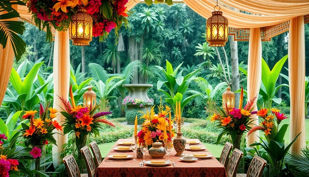 unforgettable indonesian wedding decorations