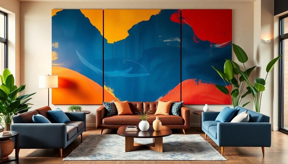 vibrant statement home decor