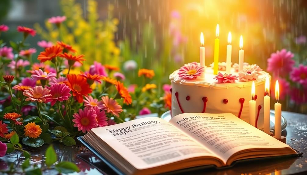 inspirational birthday bible verses