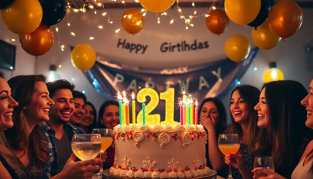 21st birthday celebration ideas