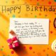 cherished birthday love letter