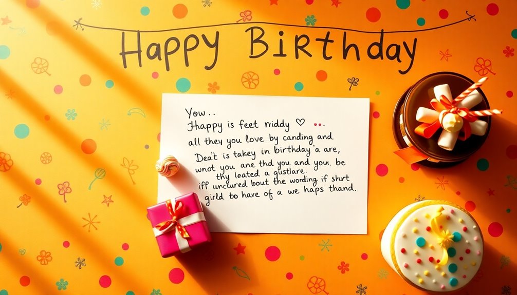 cherished birthday love letter