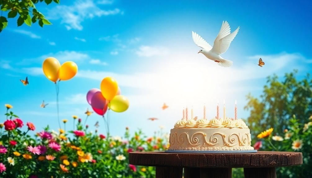 heavenly birthday wishes shared