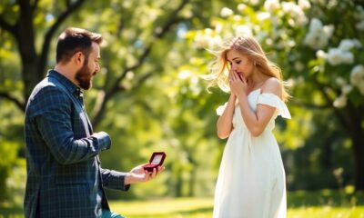 memorable proposal reaction moment