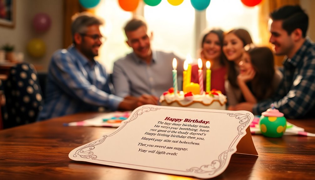 tailored birthday greetings ideas