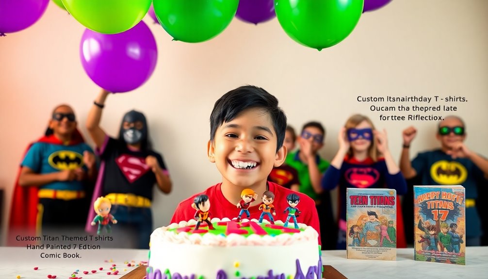 teen titans themed gifts