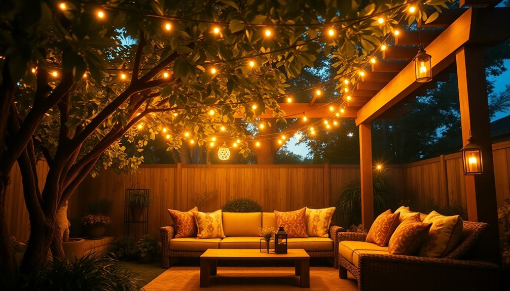 choosing outdoor string lights