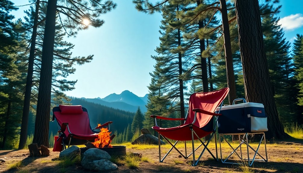 comfortable outdoor camping chairs