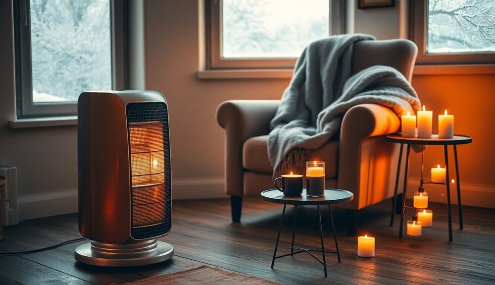 cozy winter space heaters