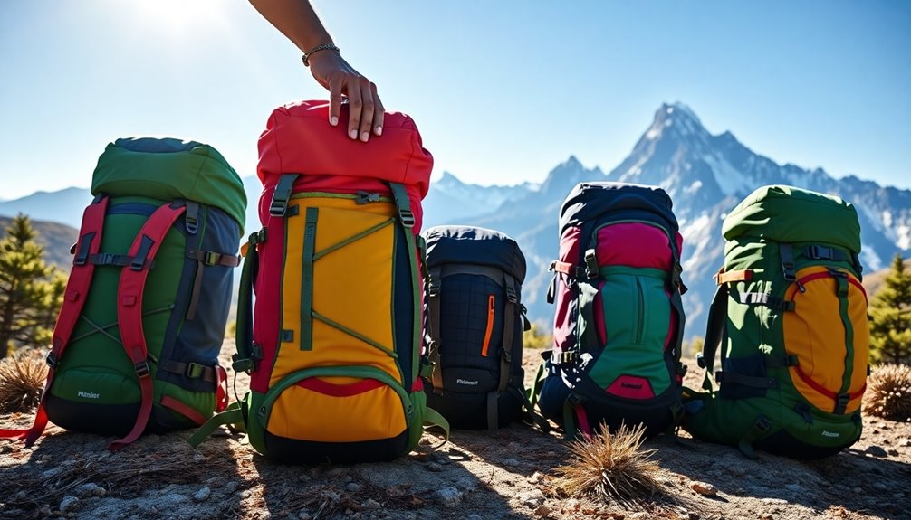 hiking backpack selection criteria