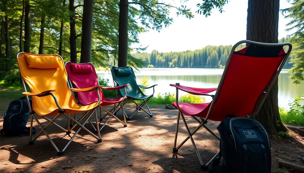 selecting the right camping chairs