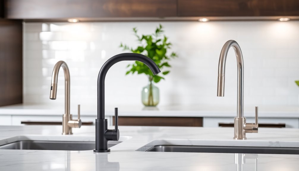 stylish and functional faucets