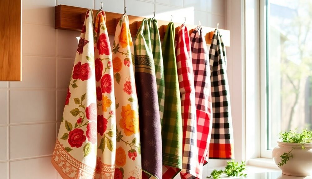 stylish and functional kitchen towels