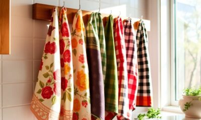 stylish and functional kitchen towels