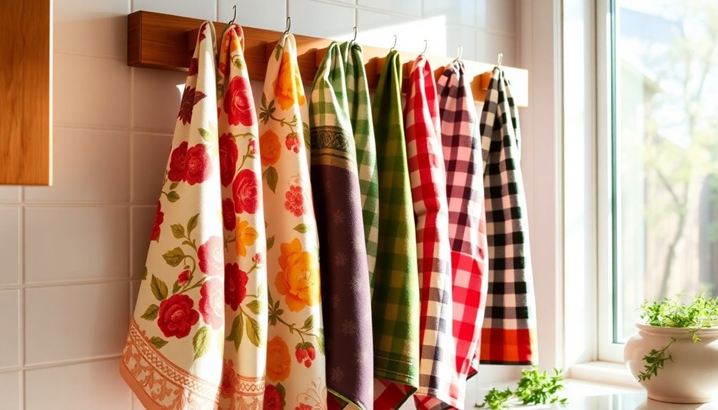 stylish and functional kitchen towels