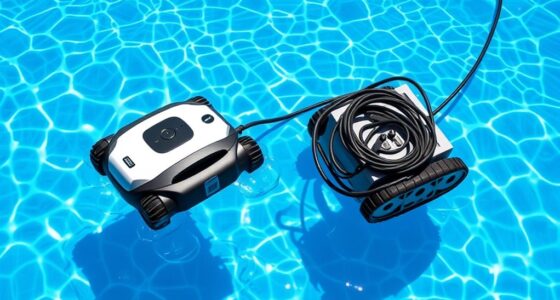 cleaning device power sources