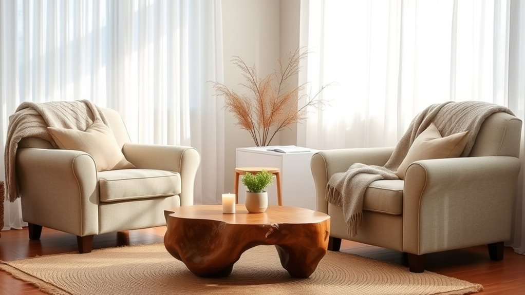 comfortable sustainable mindful design