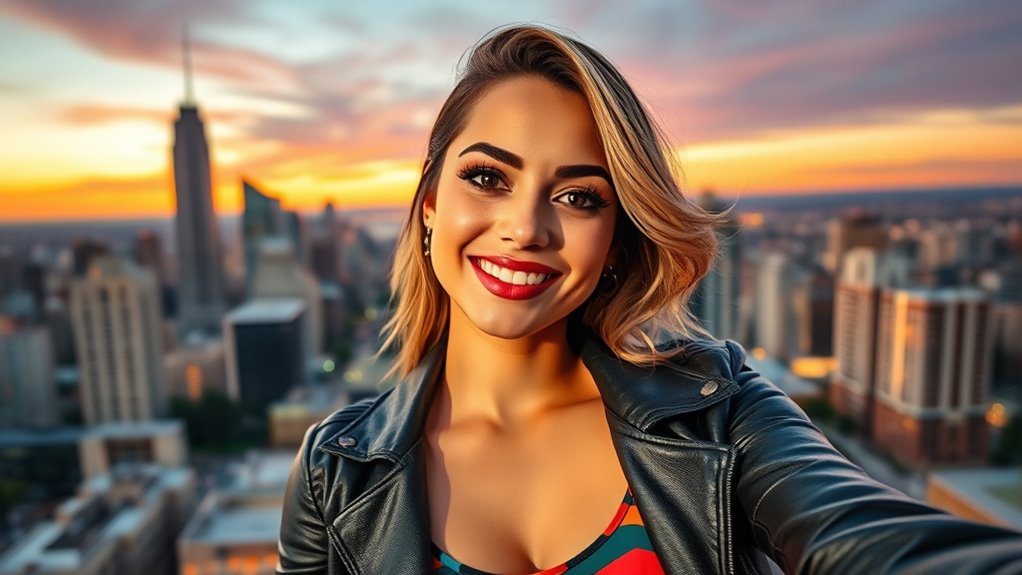 confident sassy inspiring selfies