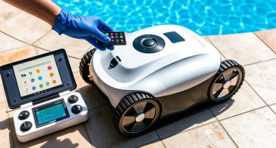 configure and program pool cleaner