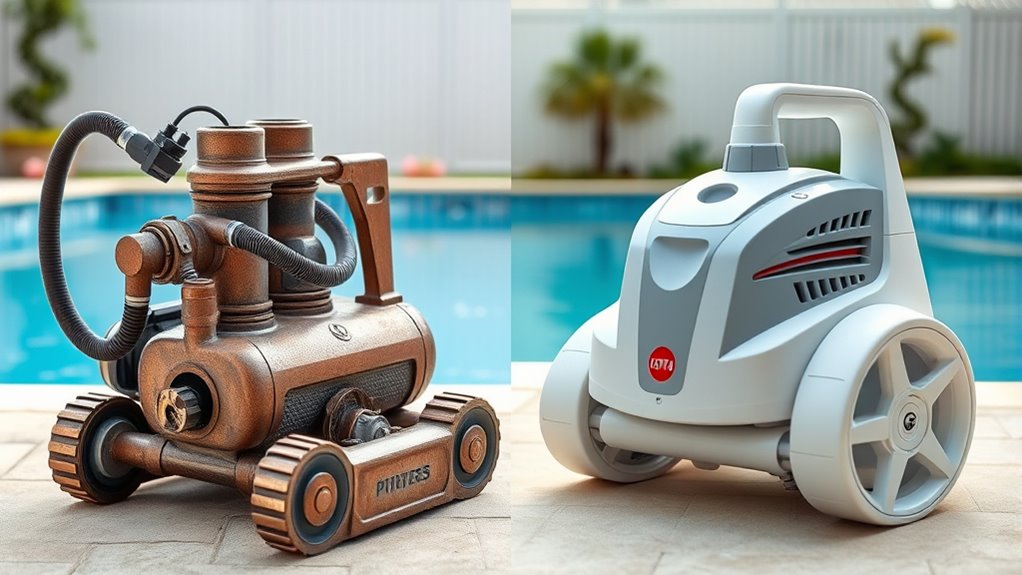 history of pool cleaning