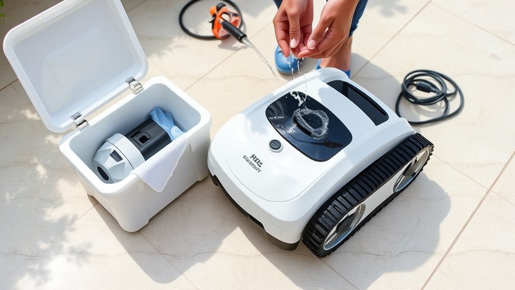 maintain clean store care