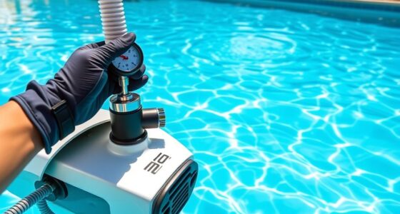 maintain proper pool suction