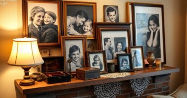 meaningful photos and heirlooms