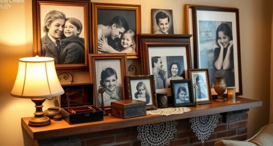 meaningful photos and heirlooms