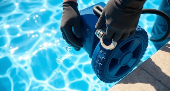 pool cleaner pressure issues