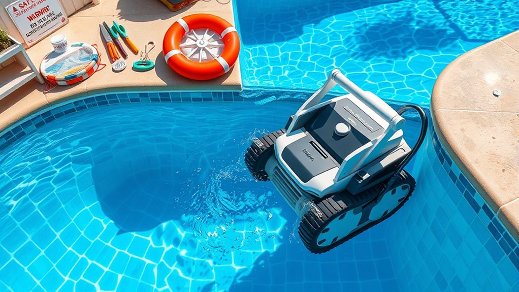 pool safety and maintenance