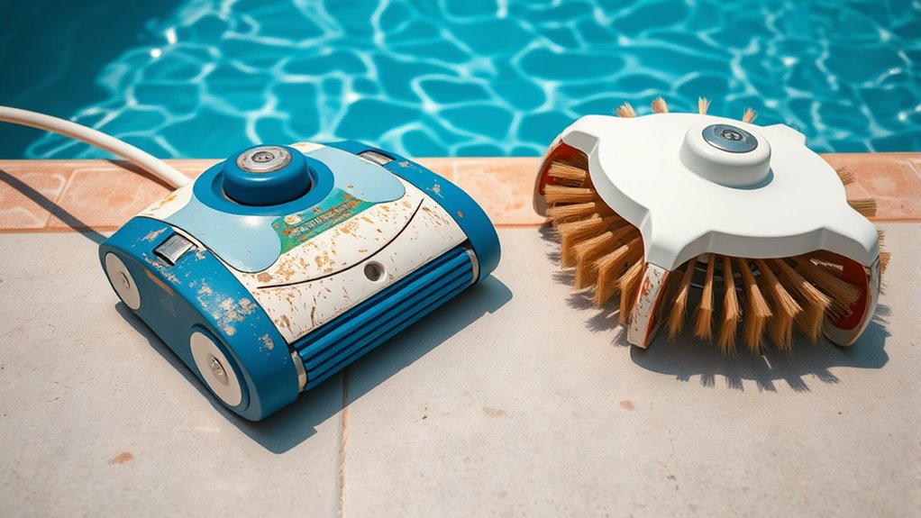 replace worn out pool cleaner