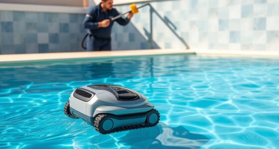 robotic cleaner versus service