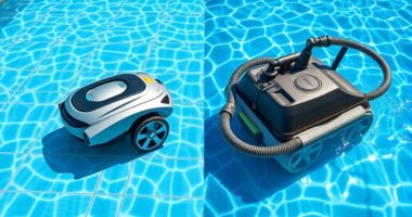 robotic vs suction cleaners