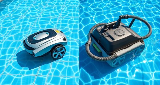 robotic vs suction cleaners