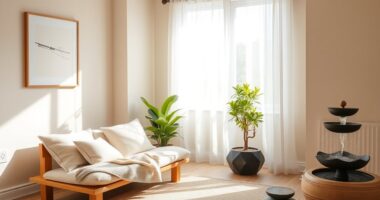 serene and calming interiors