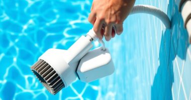 set up pressure side cleaner