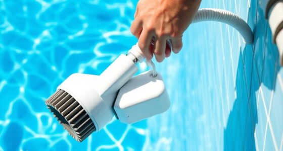 set up pressure side cleaner