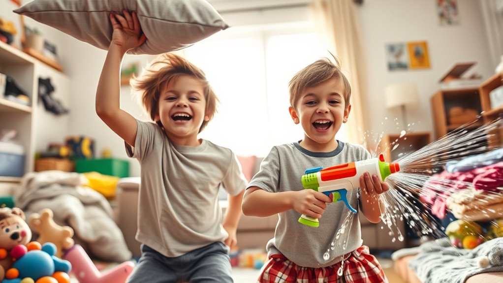 sibling chaos fuels family bonds