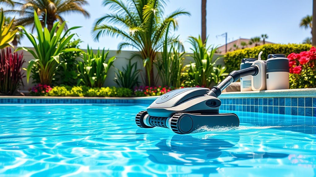 smart eco friendly pool cleaning