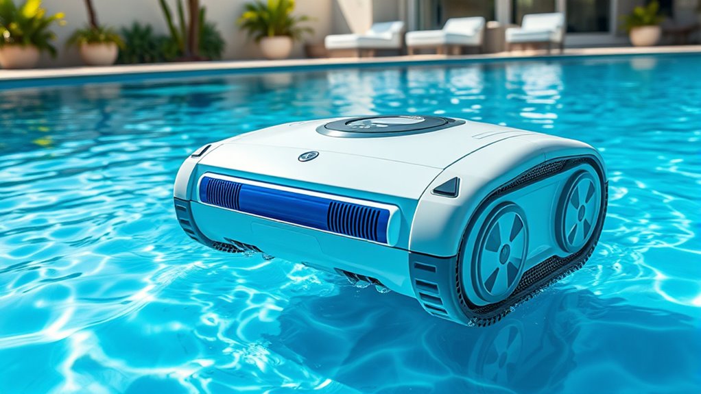 smart energy efficient pool robots