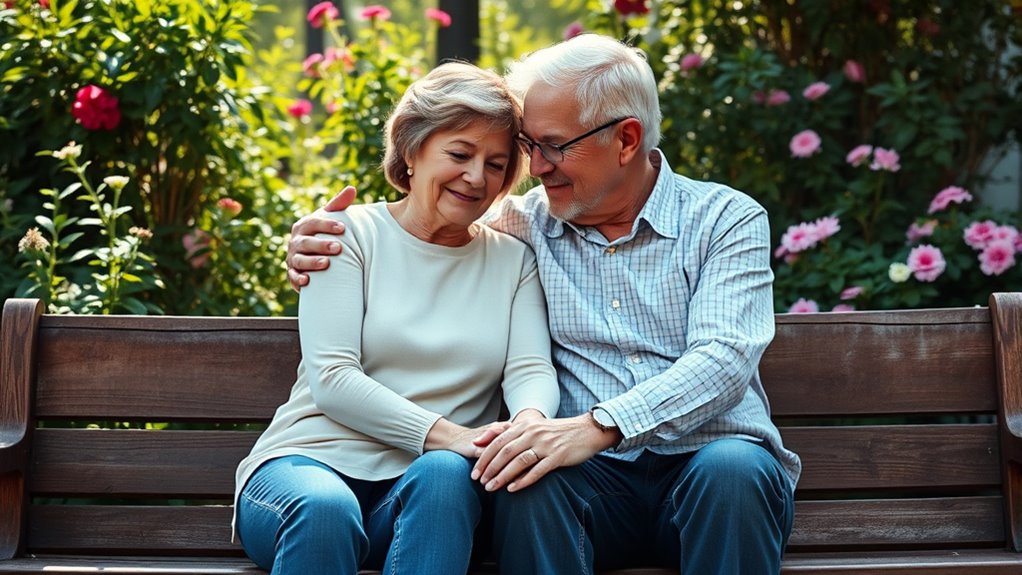 supporting each other emotionally