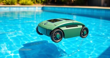sustainable robotic pool technology